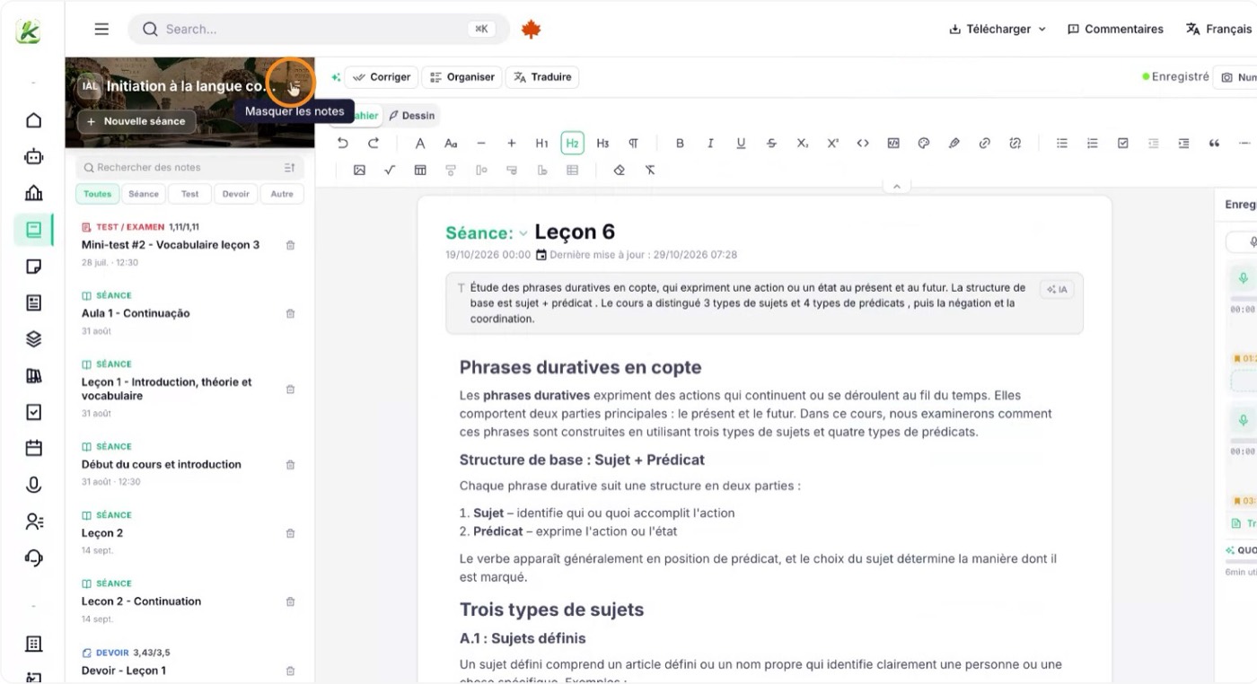 Prepara tu espacio de trabajo y empieza a grabar