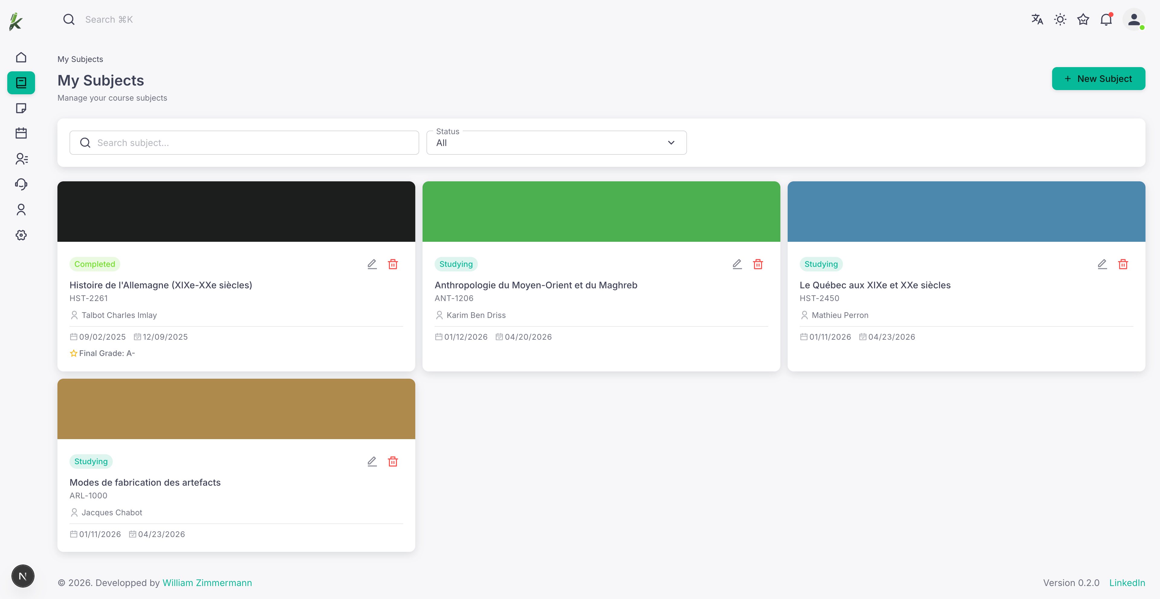 Katav dashboard preview